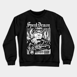 Speed Demon Hot Rod Shop Crewneck Sweatshirt